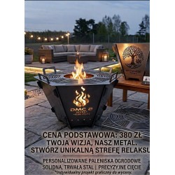 Palenisko z funkcją grilla